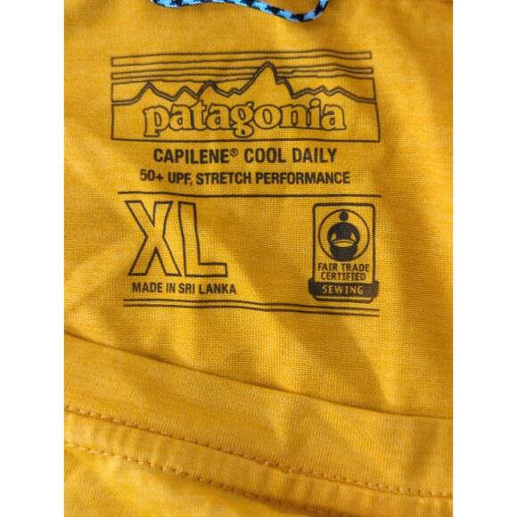 Patagonia Capilene Cool Daily Graphic Shirt Mens Size XL Long Sleeve Warm Tee - Picture 6 of 7